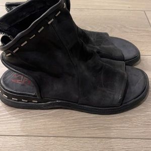 NWOT A.S.98 Peep Toe Sandal